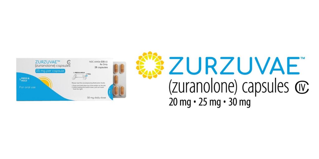 產後憂鬱藥物Zurzuvae