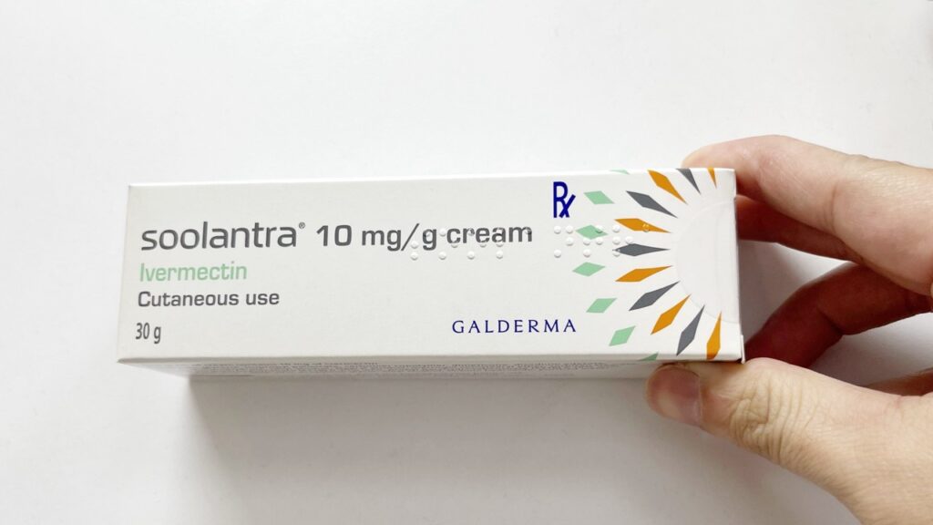 Ivermectin（Soolantra® 舒利達乳膏）