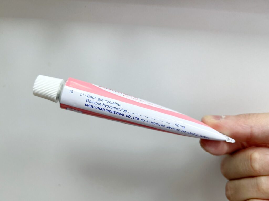 Doxepin在異位性皮膚炎的應用與常見副作用