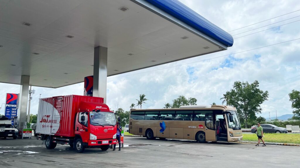 SI-KAT巴士行程中間會停靠一次休息站